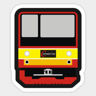 Train JR-205 Jabodetabek Commuter Line Version Sticker